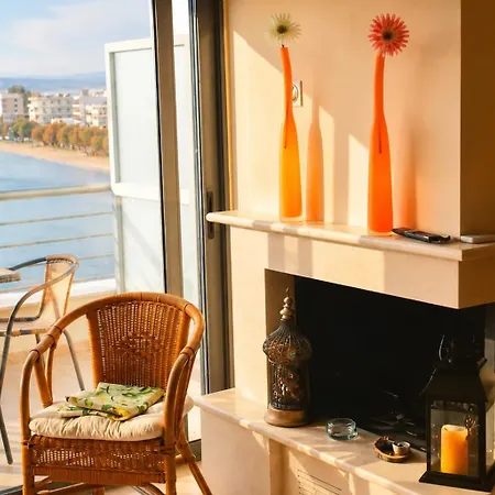 Alia Beachfront Penthouse With Sea View * ليفكاندي شالكيداس
